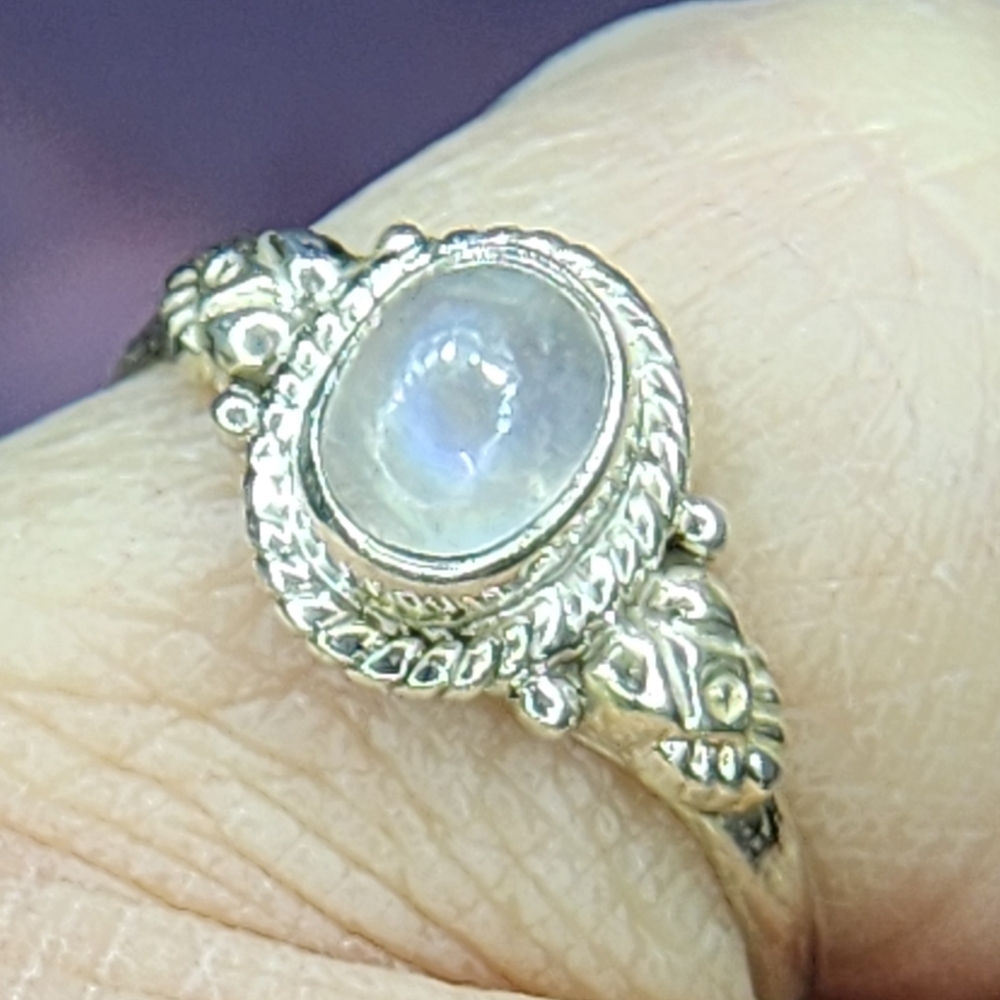 Ethiopian Opal and Sterling Ring